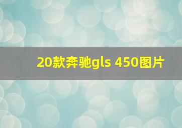 20款奔驰gls 450图片